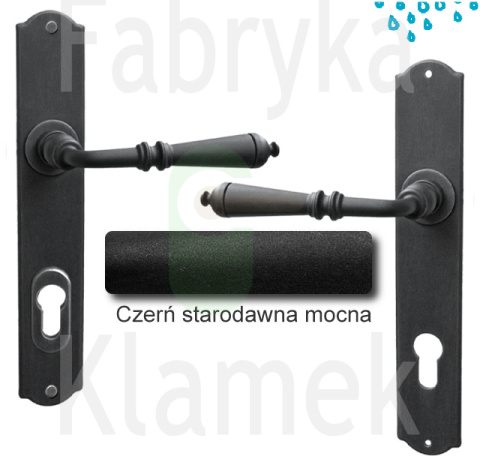 Klamka zewnętrzna Mosca 4364E z zabezpieczeniem Hardox®