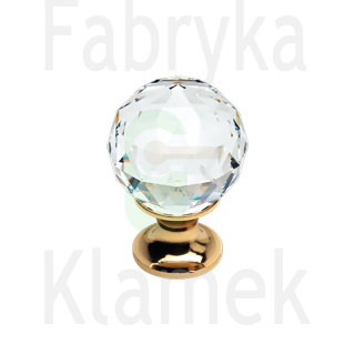 CRYSTAL OZ 20 mm gałka meblowa z kryształem Swarovski®