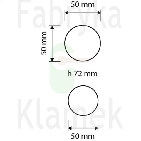 Gałka kryształowa VERONICA 103 z rozetą WC [ wykończenie OZ - pozłacane błyszczące]