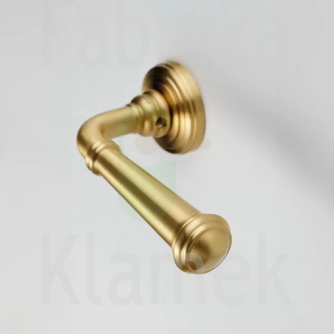 Klamka Decor 011 OS - mosiężna satynowana