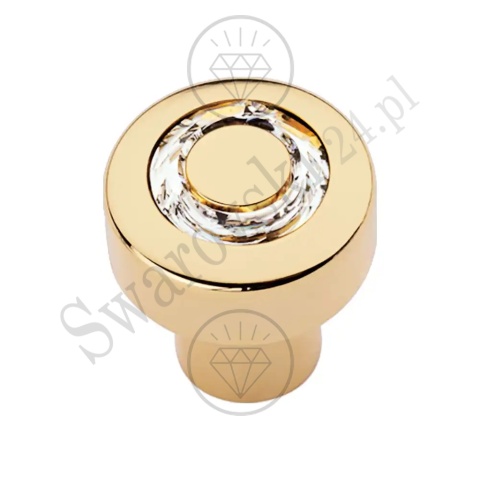 COSMIC OZ 22 mm gałka meblowa z kryształem Swarovski®