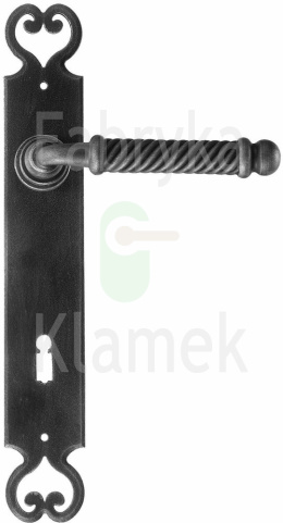 Klamka madrid 2100 na klucz rozstaw 90 mm